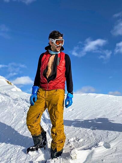Am 20. Mai wollen sie losziehen auf den Vatnajökull: Christian "Kortschi" Korherr . . . Am 20. Mai wollen sie losziehen auf den Vatnajökull: Christian "Kortschi" Korherr . . .
