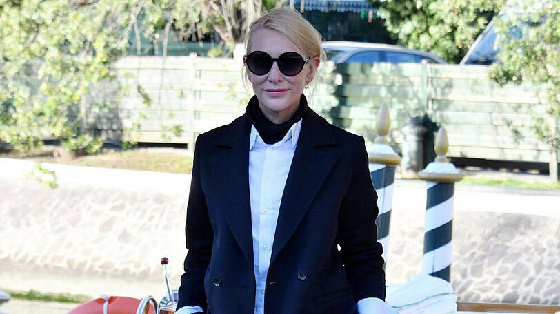 Cool, cooler, Cate Blanchett in Venedig.