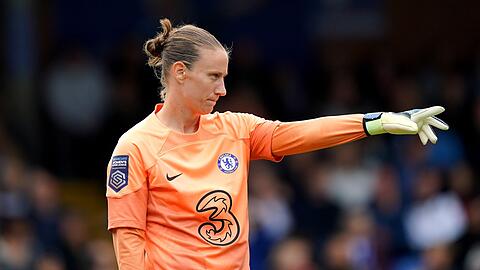 Chelseas Torhüterin Ann-Katrin Berger ist im DFB-Team derzeit die Nummer zwei.