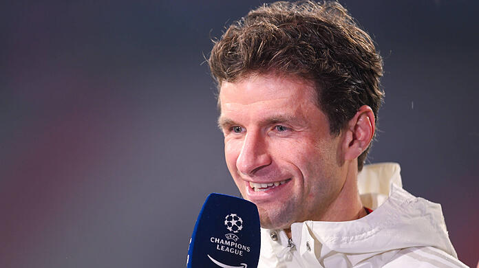 Einer der Matchwinner gegen Lazio Rom: Thomas Müller.