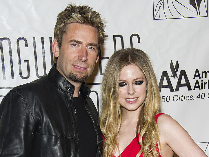 Ein Bild aus glücklichen Tagen: Chad Kroeger und Avril Lavigne