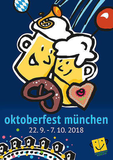 Oktoberfest-Plakat-Entwurf.