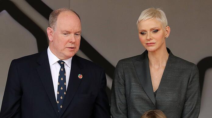 Fürst Albert und Fürstin Charlene.