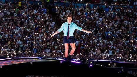 Harry Styles hat mit zw&ouml;lf Konzerten im Wembley-Stadion Geschichte geschrieben.