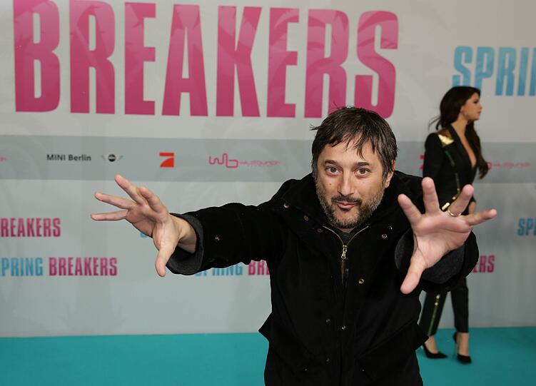 Regisseur Harmony Korine schaute auch in Berlin vorbei.