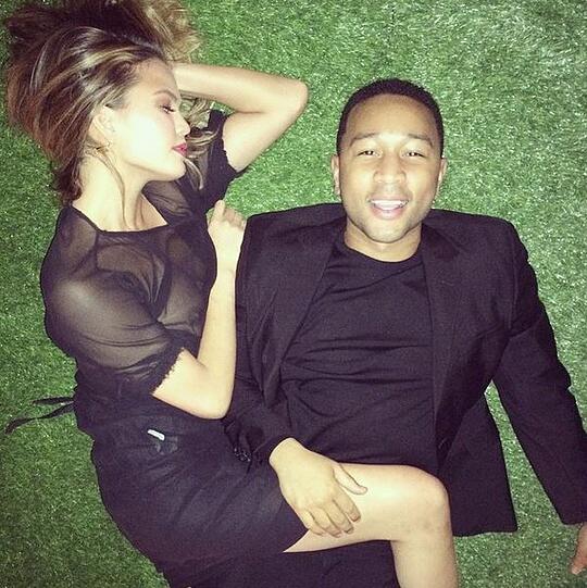 Chrissy Teigen und John Legend