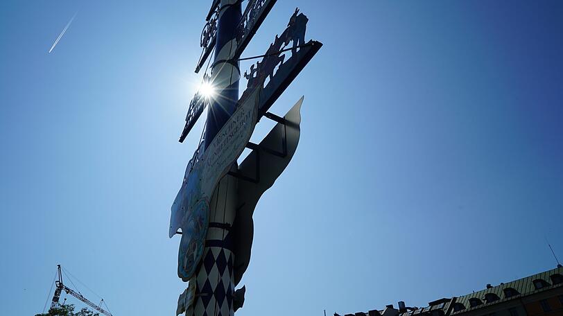 Ein blauer Himmel kann so schön sein.