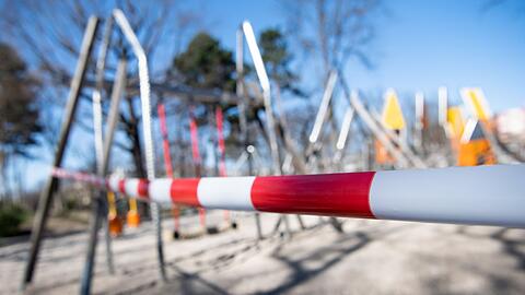 Auch Spielplätze wurden während Lockdowns gesperrt. (Archivbild)