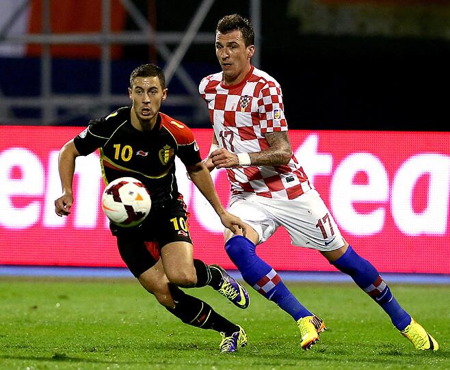 Mario Mandzukic und Kroatien sind noch nicht qualifiziert. Die Kroaten müssen ins Playoff der Gruppenzweiten.