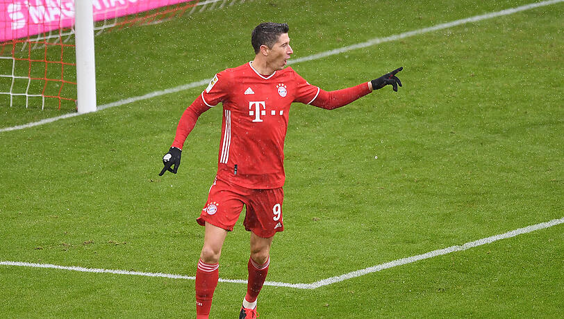 Weltfußballer Robert Lewandowski zeigt sich weiter in blendender Verfassung.