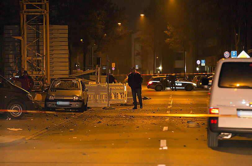 Die Dixi-Klo-Explosion sorgte in der Fürther Südstadt für Verwüstung und massive Schäden. Die Bilder vom Tatort.