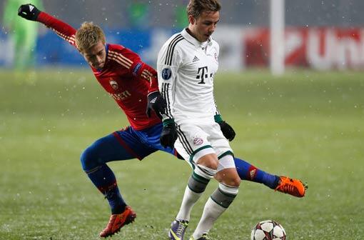 Mario Götze: Note 2. Wurde kaum angespielt, dann schnappte er sich halt selbst den Ball &ndash; und startete sein Super-Solo zum 2:0, Ballett auf Eis. Auch beim Pfostenschuss vorm 3:1 grazil.