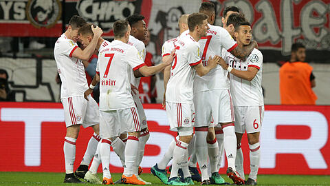 Und wieder jubeln die Bayern: Hier gibt es die Noten zum deutlichen Sieg gegen Leverkusen.