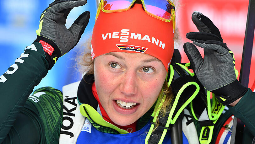 Setzt schon wieder aus – weil der Körper nicht mitspielt: Biathletin Laura Dahlmeier. Setzt schon wieder aus – weil der Körper nicht mitspielt: Biathletin Laura Dahlmeier.