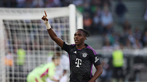 Womöglich auf Sicht die stürmische Zukunft des FC Bayern: Mathys Tel