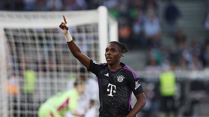 Womöglich auf Sicht die stürmische Zukunft des FC Bayern: Mathys Tel