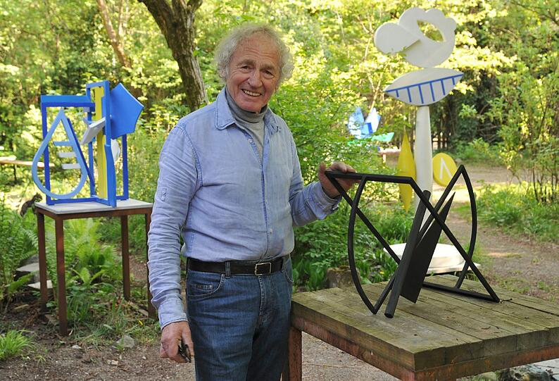 Der Münchner Maler und Bildhauer Edmund Puchner soll sein Zuhause räumen.
