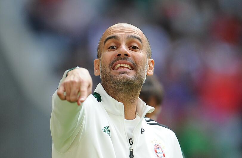 Guardiola gab insgesamt viele Hinweise an seine Akteure.