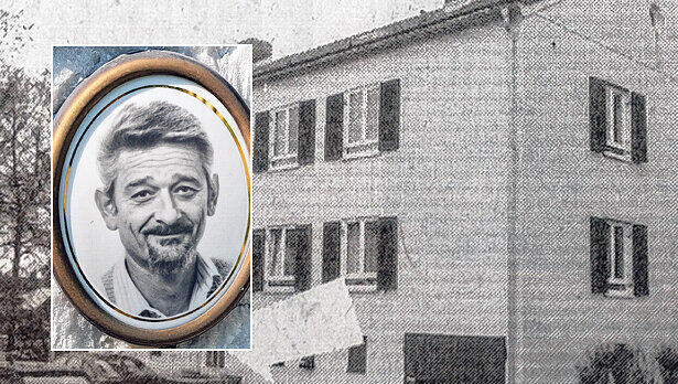 Auf der Treppe gab Wolf G. fünf Schüsse ab. Josef Enzesberger starb, weil ihn der Mörder mit einem Polizisten verwechselte. Nach fast 19 Jahren steht der Schütze nun vor Gericht. Auf der Treppe gab Wolf G. fünf Schüsse ab. Josef Enzesberger starb, weil ihn der Mörder mit einem Polizisten verwechselte. Nach fast 19 Jahren steht der Schütze nun vor Gericht.
