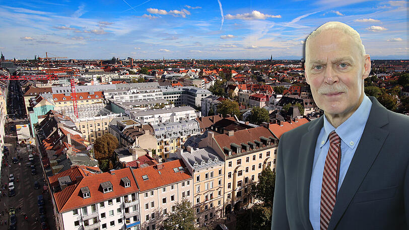 Ein Blick über München &ndash; Experte Volker Rastätter erklärt: Mieter müssen hier wegen der Grundsteuer-Reform vielleicht bald mehr zahlen.