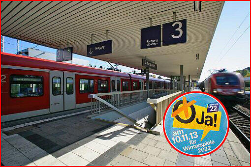 Der Fahrgastverband Pro Bahn fordert die sofortige Einstellung der Olympia-Werbung!