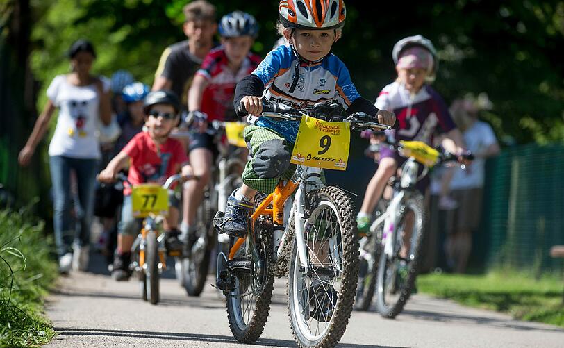 Der Nachwuchs ist alles: für Kinder von 3 bis 14 Jahre ging es beim Bike Festival mächtig zur Sache!
