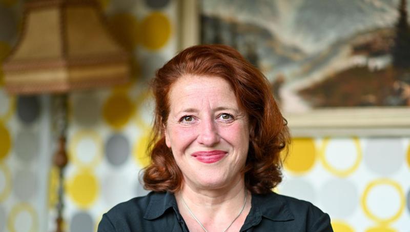 Luise Kinseher, Schauspielerin, bei einem Fototermin vor der Filmvorführung "Weißbier im Blut".