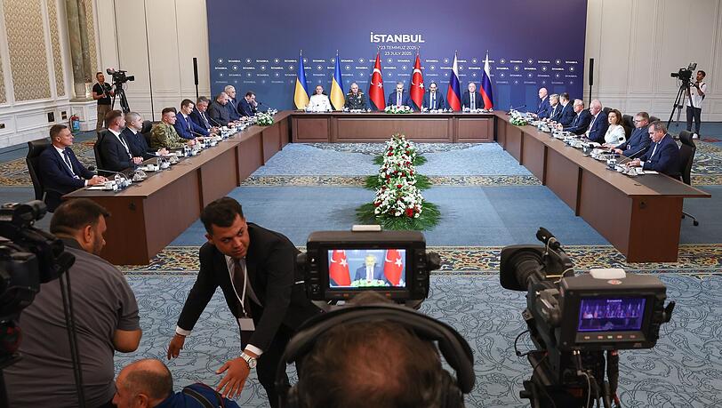 Zuletzt trafen sich Unterh&auml;ndler Kiews und Moskaus im Sommer, um &uuml;ber Schritte zur Beendigung des Kriegs in der Ukraine zu sprechen. (Archivbild)