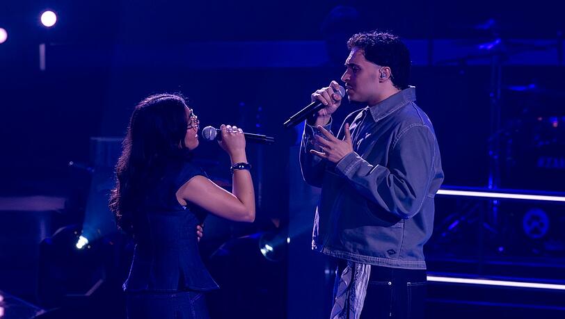 Aylin Basar und Diogo Rosa gelang bei "The Voice of Germany" ein Battle voller großer Gefühle. Aylin Basar und Diogo Rosa gelang bei "The Voice of Germany" ein Battle voller großer Gefühle.