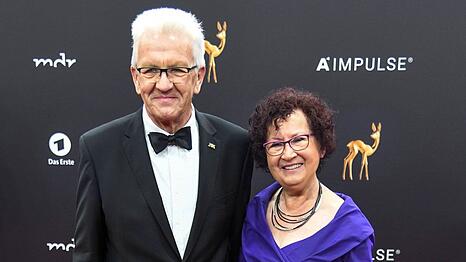 Winfried und Gerlinde Kretschmann sind seit 1975 verheiratet, haben drei Kinder und auch schon Enkel.