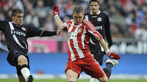 Kann im DFB-POkal-Spiel auflaufen: Bastian Schweinsteiger (r.)