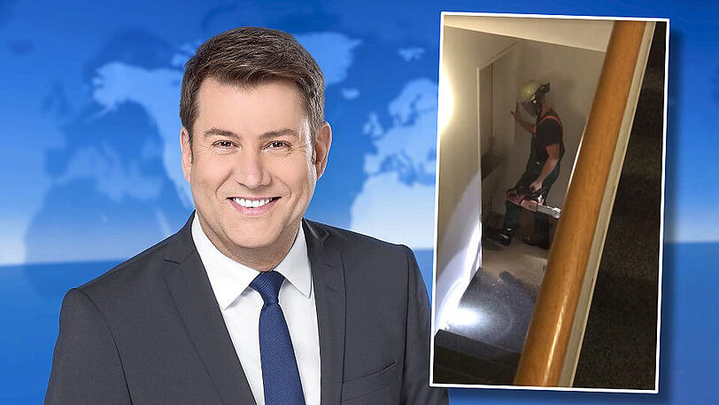Jens Riewa rief die Feuerwehr, weil der Rauchmelder seiner Nachbarn Alarm schlug.