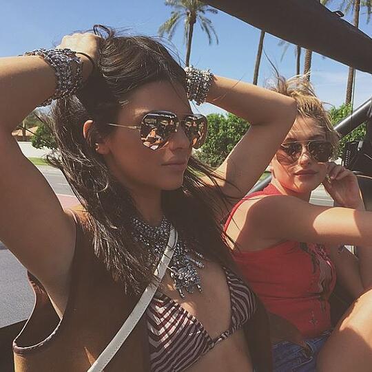 Kendall Jenner und Hailey Baldwin