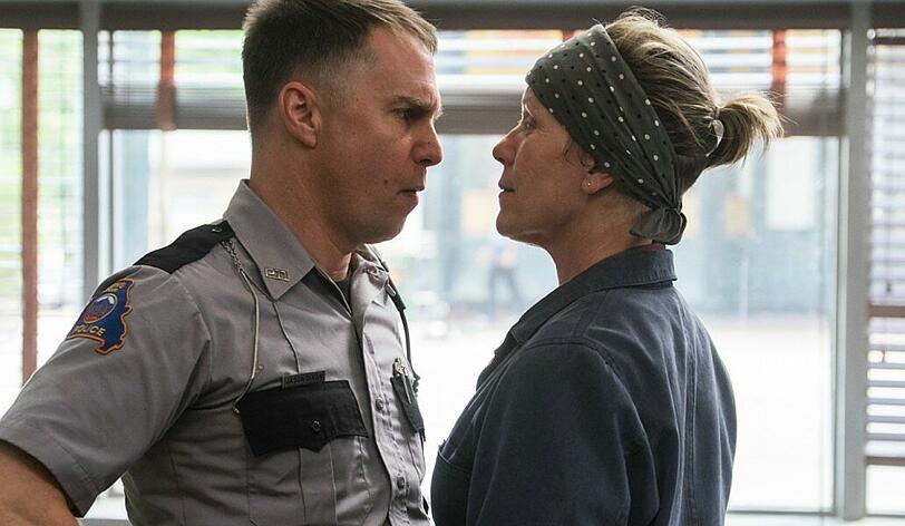Frances McDormand und Sam Rockwell wurden für "Three Billboards Outside Ebbing, Missouri" mit einem SAG Awards ausgezeichnet.