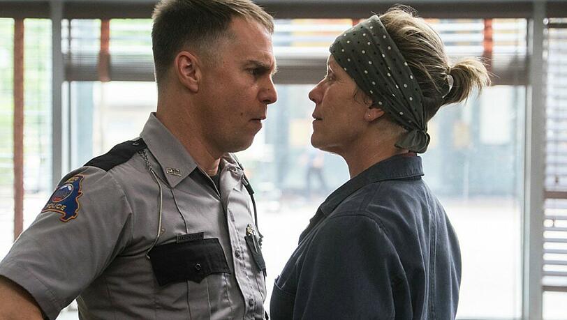 Frances McDormand und Sam Rockwell wurden für "Three Billboards Outside Ebbing, Missouri" mit einem SAG Awards ausgezeichnet.