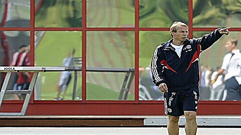 Gibt den Ton an bei den Bayern: Trainer Jürgen Klinsmann