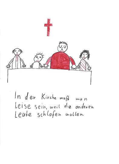 Witzige Einsichten und kleine Wahrheiten: Einige Sprüche hat Cordula Weidenbach von befreundeten Kindern (ab 5 Jahren) illustrieren lassen.