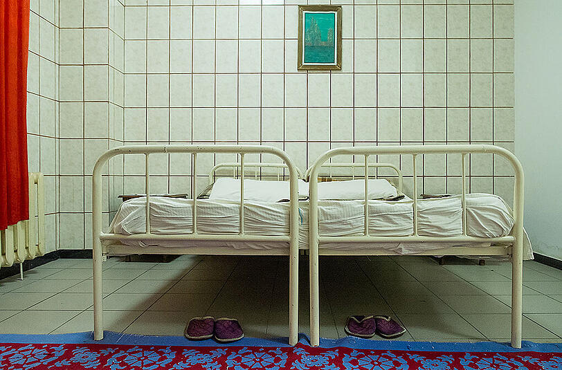 Gewinner in der Kategorie "Architektur": Cosmin Bumbut. Der Rumäne fotografierte Räume für den Privatbesuch von Lebenspartnern in rumänischen Gefängnissen.