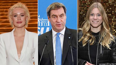 Die Töchter von Markus Söder, Gloria-Sophie (l.) und Selina (r.), treten aus dem Schatten ihres prominenten Vaters.