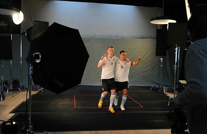 DFB-Marketingtage der Fußball-Nationalmannschaft. Die besten Bilder vom Foto-Shooting