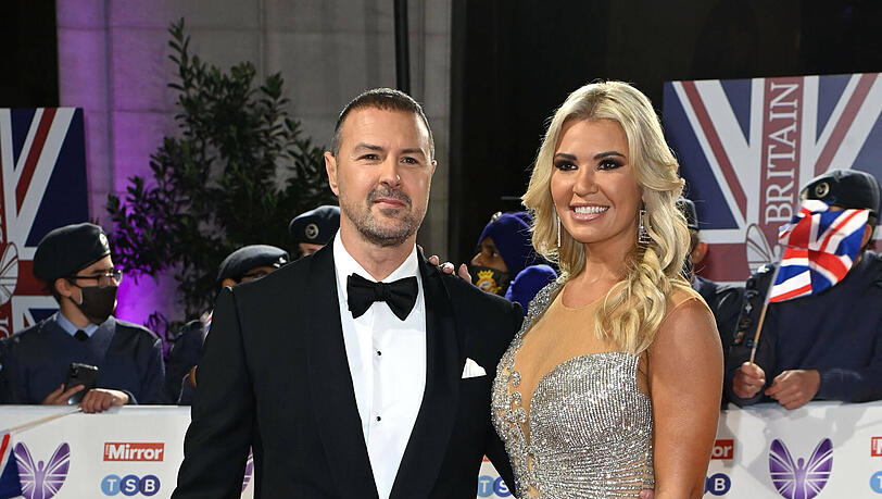 Paddy McGuinness mit seiner Ehefrau Christine Martin.