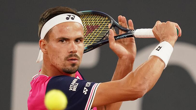 Daniel Altmaier bezwang Andrej Rubljow im Achtelfinale von Hamburg in zwei Sätzen.