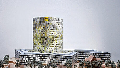 Wird bis zur Fertigstellung im Herbst 2011 rund 320 Millionen Euro verschlingen: der ADAC-Neubau. Wird bis zur Fertigstellung im Herbst 2011 rund 320 Millionen Euro verschlingen: der ADAC-Neubau.