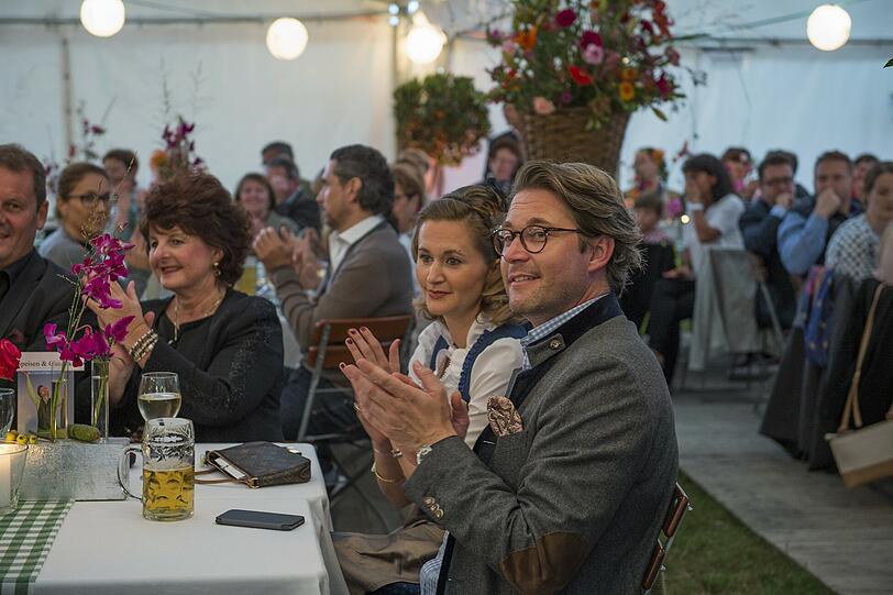 Der CSUler auf der Hochzeit: Generalsekretär Andreas Scheuer.