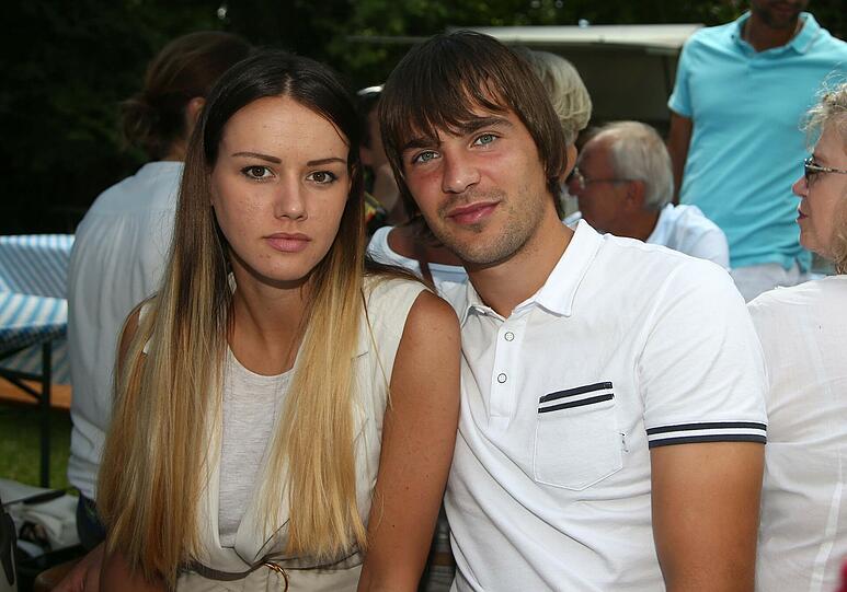 Filip Stojkovic mit Freundin Angela