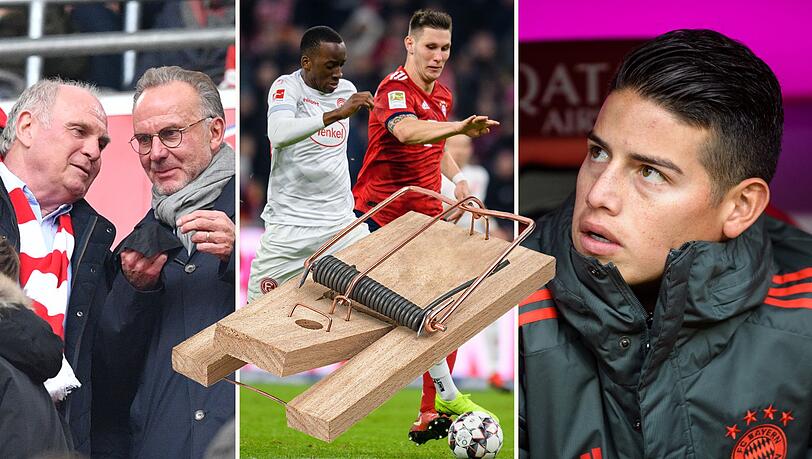Auf dem Weg zum Double warten noch einige Fallen auf den FC Bayern. Auf dem Weg zum Double warten noch einige Fallen auf den FC Bayern.