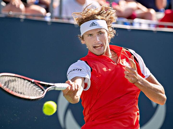 Steht in Montreal in der Runde der letzten acht Spiele: Alexander Zverev.