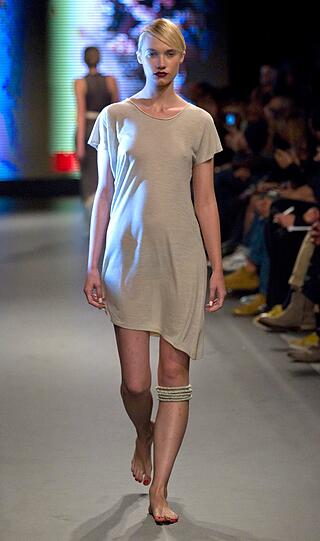 Sexy und selbstbewusst: so präsentieren die Models die Kreationen auf der Tel Aviv Fashion Week.