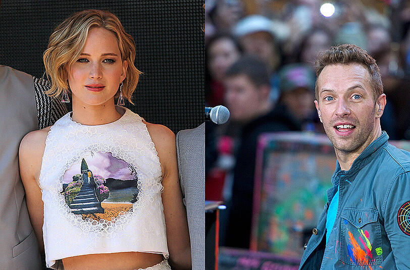 Jennifer Lawrence und Chris Martin sollen Gerüchten zufolge ein Paar sein.