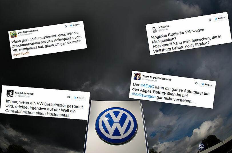 Spott und Häme für Volkswagen in den sozialen Medien.